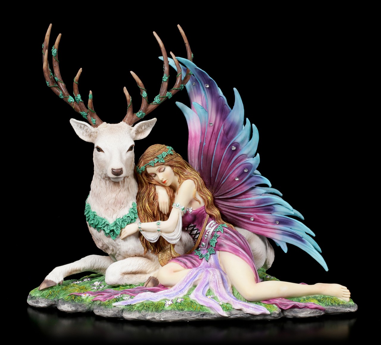 Fairy Figurine - Fawna with Stag
