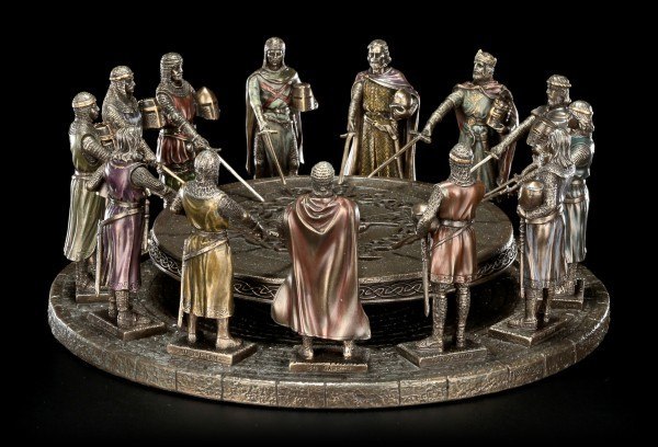 Tafelrunde - König Arthur mit 12 Rittern