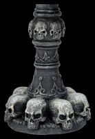 Tealight Holder - Skull on Pillar