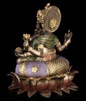 Ganesha - Gott der Reinheit - auf Lotusblüte