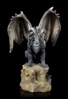 Dark Rock Dragon Figurine
