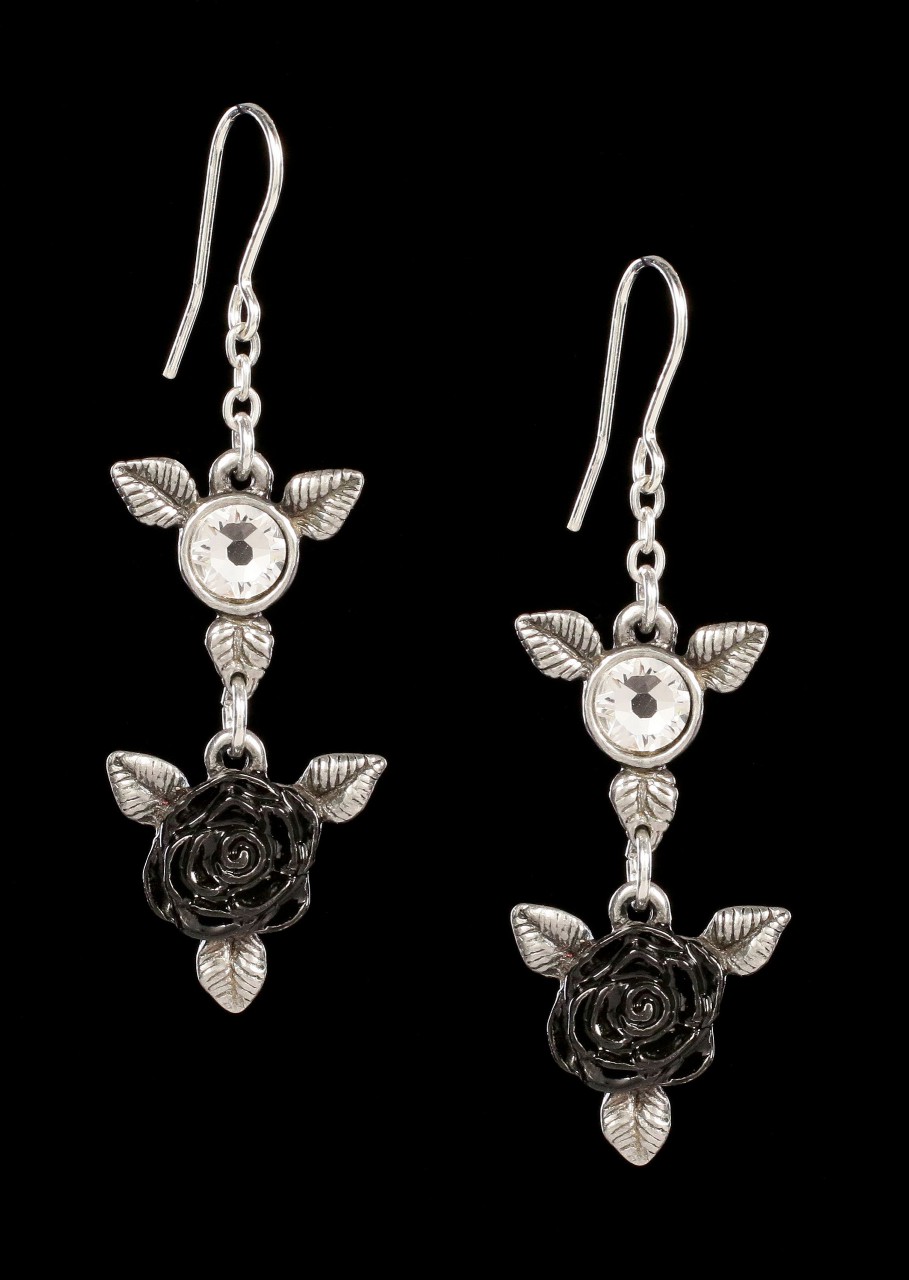 Alchemy Gothic Earrings - Ring 'O Roses