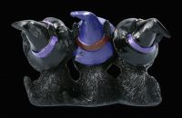 Witch Cats Figurine small - No Evil