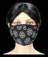 Face Covering Mask - Pentagrams