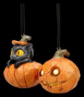 Halloween Kürbis Anhänger - Pumpkin & Patch 2er Set