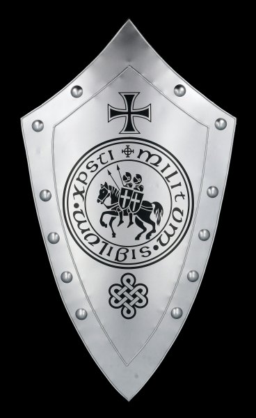Knights Templar Shield - Sigillum Militum