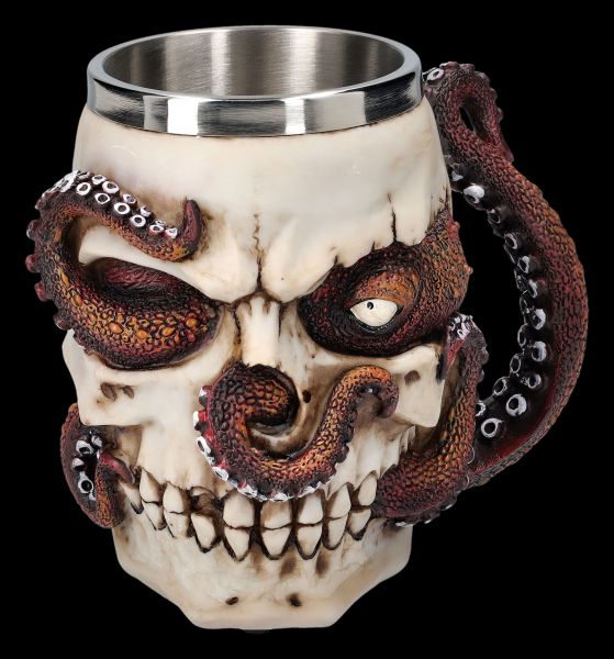 Tankard - Skull with Octopus