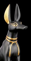 Anubis Figur - Ägyptischer Gott sitzend