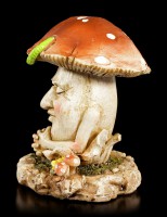Mushroom People Figurine - Tony