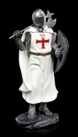 Crusader Figurine with Axe on Shoulder
