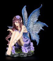Fairy Figurine - Azure admires Butterfly