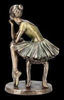 Ballerina Figurine - L&#39;Attente on Stool