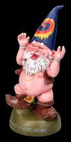 Garden Gnome Figurine - Hippie Dance of Joy