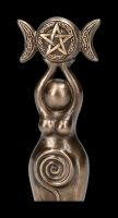 Sprial Goddess Figurine as Tealight Holder