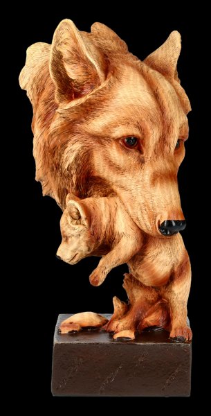 Wolf Bust - Natural Protection