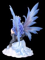 Elfenfigur - Himmlische Vanda mit kleinem Drachen