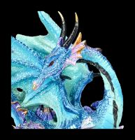 Drachen Figur hellblau - Piasa