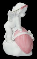 Angel Figurine - Cherub with Big Heart