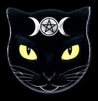 Alchemy Coaster Cat Head - Triple Moon Cat