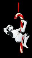 Christmas Tree Decoration - Stormtrooper Candy Cane