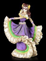 Flamenco Dancer - Day of the Dead - Purple