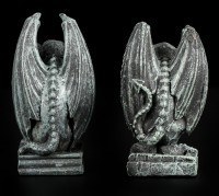 Mini Gargoyle Figuren - 2er Set