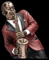 The Jazz Band Figur - Saxophon Spieler rot