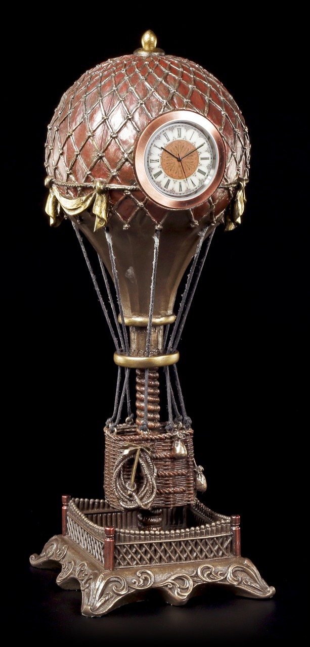 Steampunk Balloon with Clock