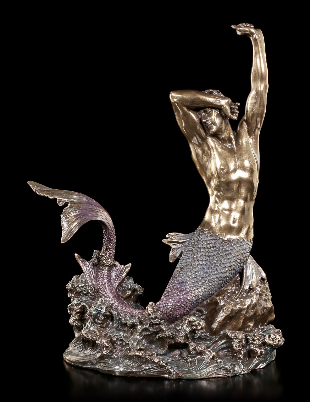 Merman Figurine - Tryton Morning Stretch