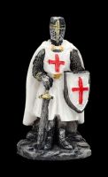 Knight Figurines - Crusader with Shield Set of 12 colored 4,5 cm