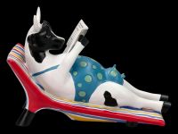 CowParade Kuhfigur - Sunbather Cow