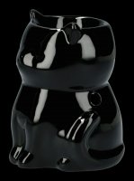Ceramic Aroma Burner - Black Cat