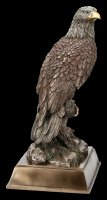 Bald Eagle Figurine on Base