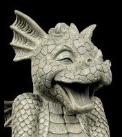 Garden Figurine - Dragon Laughy