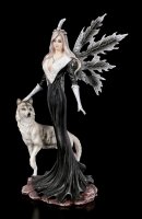 Elfen Figur - Dark Aura mit Wolf