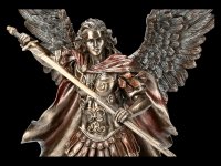 Archangel Michael Figurine draws Sword