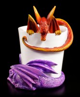 Dragon Figurines in Cup - Wake Up Dragons