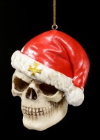 Skull Christmas Decoration - Santa is Dead
