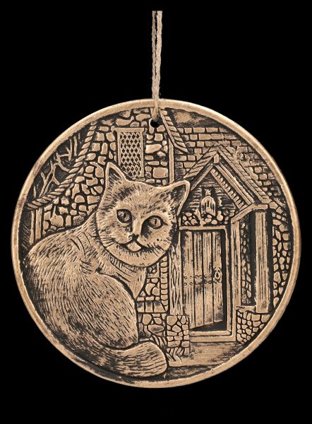 Wall Plaque Cat - What Lies Within
