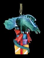 Christmas Tree Decoration - Dragon with Gifts