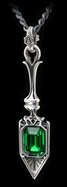 Sucre Vert Absinthe Spoon - Alchemy Gothic Halskette