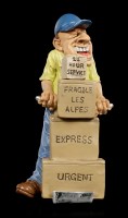 Funny Jobs Figurine - Laughing Delivery Service