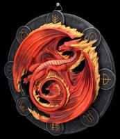 Wall Plaque - Dragon Beltane by Anne Stokes
