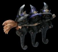 Wall Hook - Witch Cats