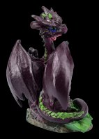 Drachen Figur - Aubergine Eggplant