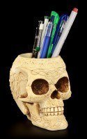 Pen Keeper - Studded Skull