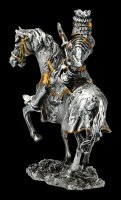 Pewter Knight - On Horse with long axe