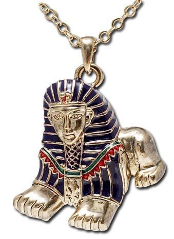 ägyptische Halskette - Androsphinx
