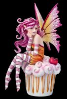Elfen Figur auf Cupcake - Sweet Tooth Fae