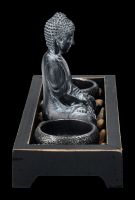 Buddha Figur mit Teelichthaltern